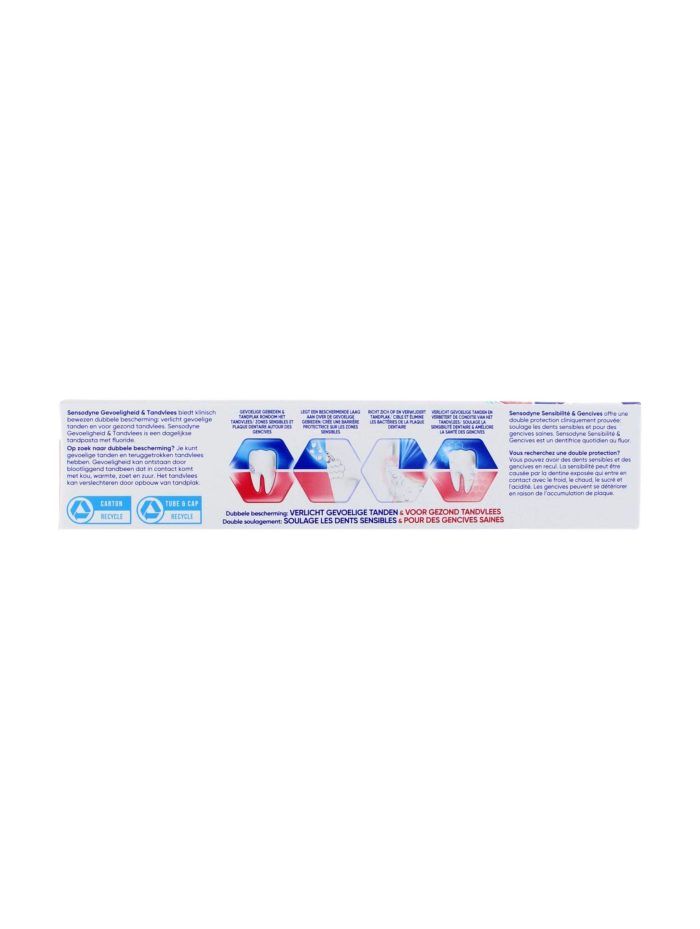 Sensodyne Tandpasta Gevoeligheid & Tandvlees Extra Fresh, 75 ml
