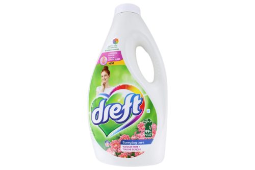 Dreft Vloeibaar Wasmiddel Vleugje Roze 32 Wasbeurten, 1600 ml