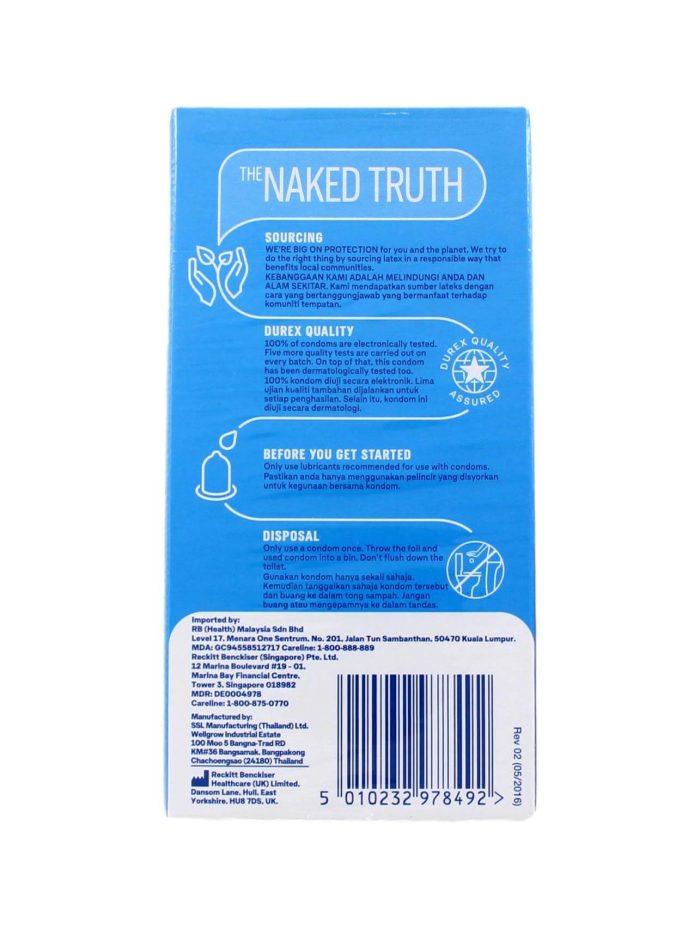 Durex Condooms Comfort XL, 12 Stuks