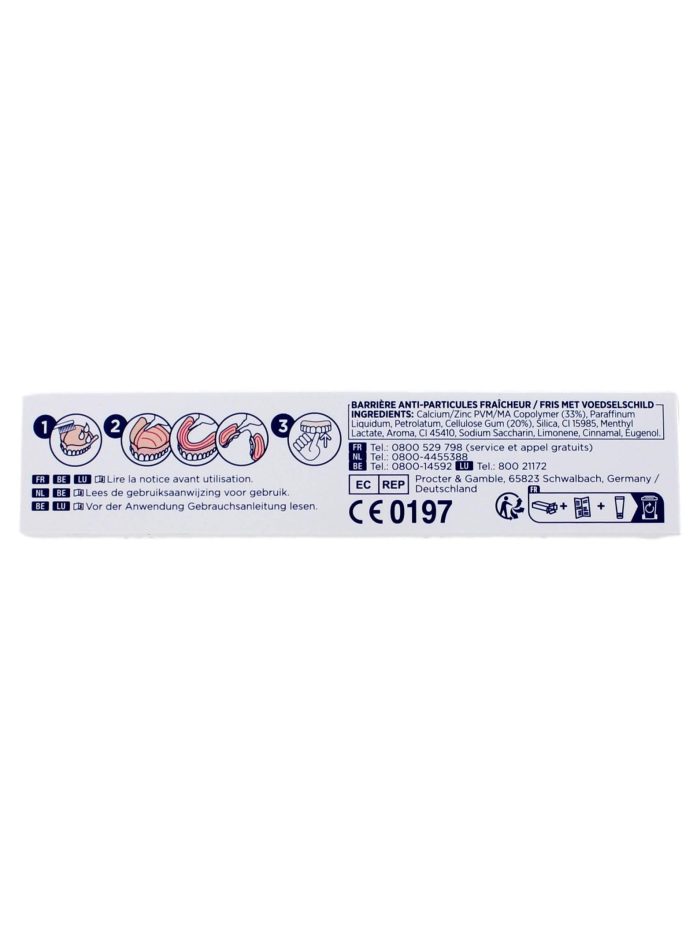 Fixodent Premium Kleefpasta Pro Plus Frisse Smaak, 40 Gram