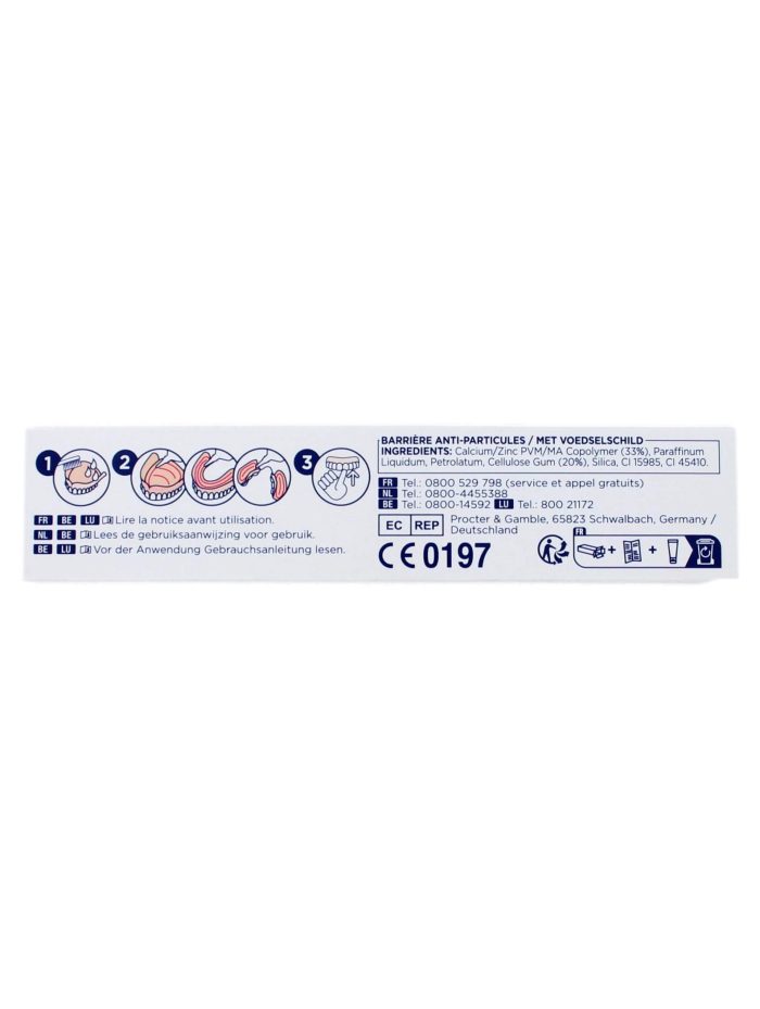 Fixodent Premium Kleefpasta Pro Plus Zonder Smaak, 40 Gram