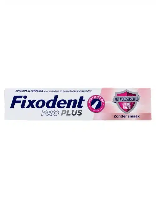 Fixodent Premium Kleefpasta Pro Plus Zonder Smaak, 40 Gram