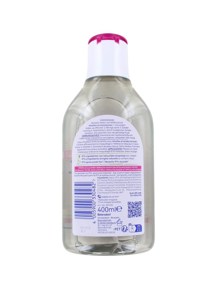 Nivea Micellair Water Caring, 400 ml