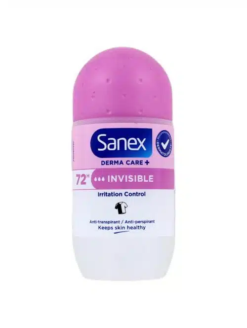 Sanex Deodorant Roller Invisible, 53 ml
