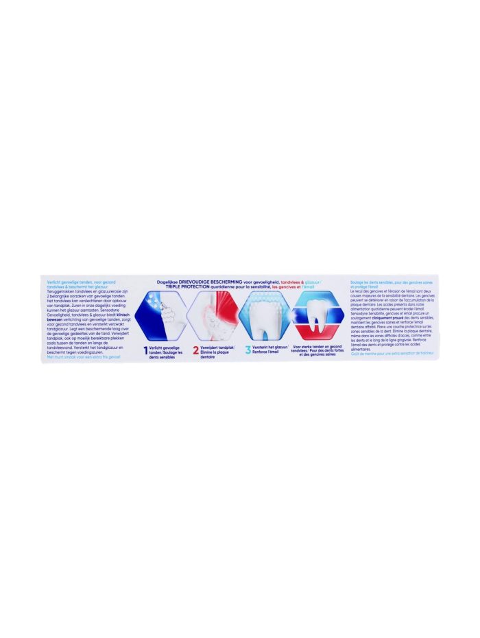 Sensodyne Tandpasta Gevoeligheid & Tandvlees Glazuur Mint, 75 ml