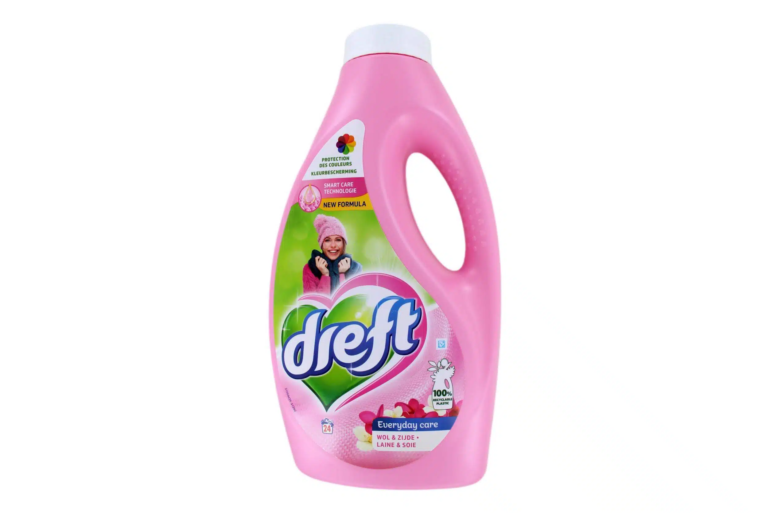Dreft Vloeibaar Wasmiddel Wol & Zijde 24 Wasbeurten, 1200 ml