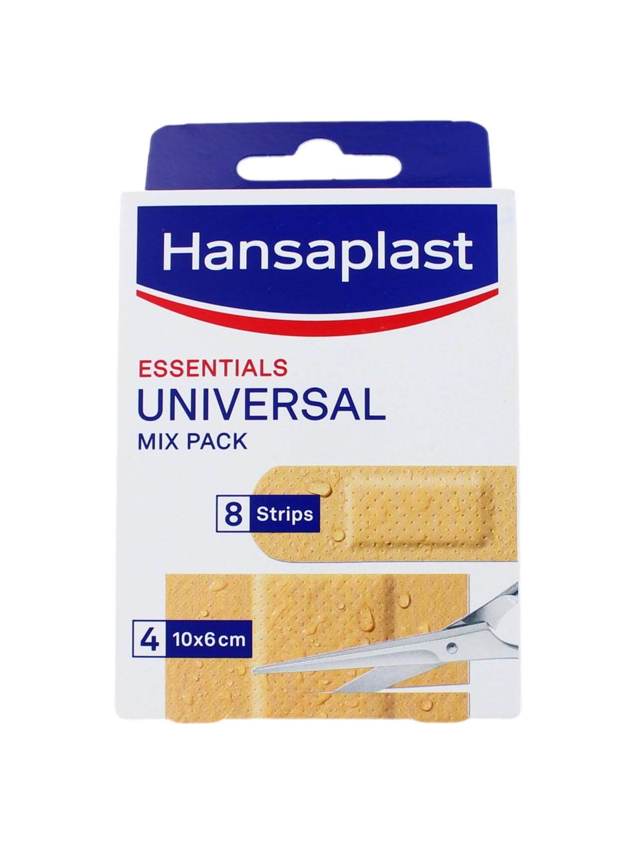 Hansaplast Pleisters Universal Mix Pack, 12 stuks