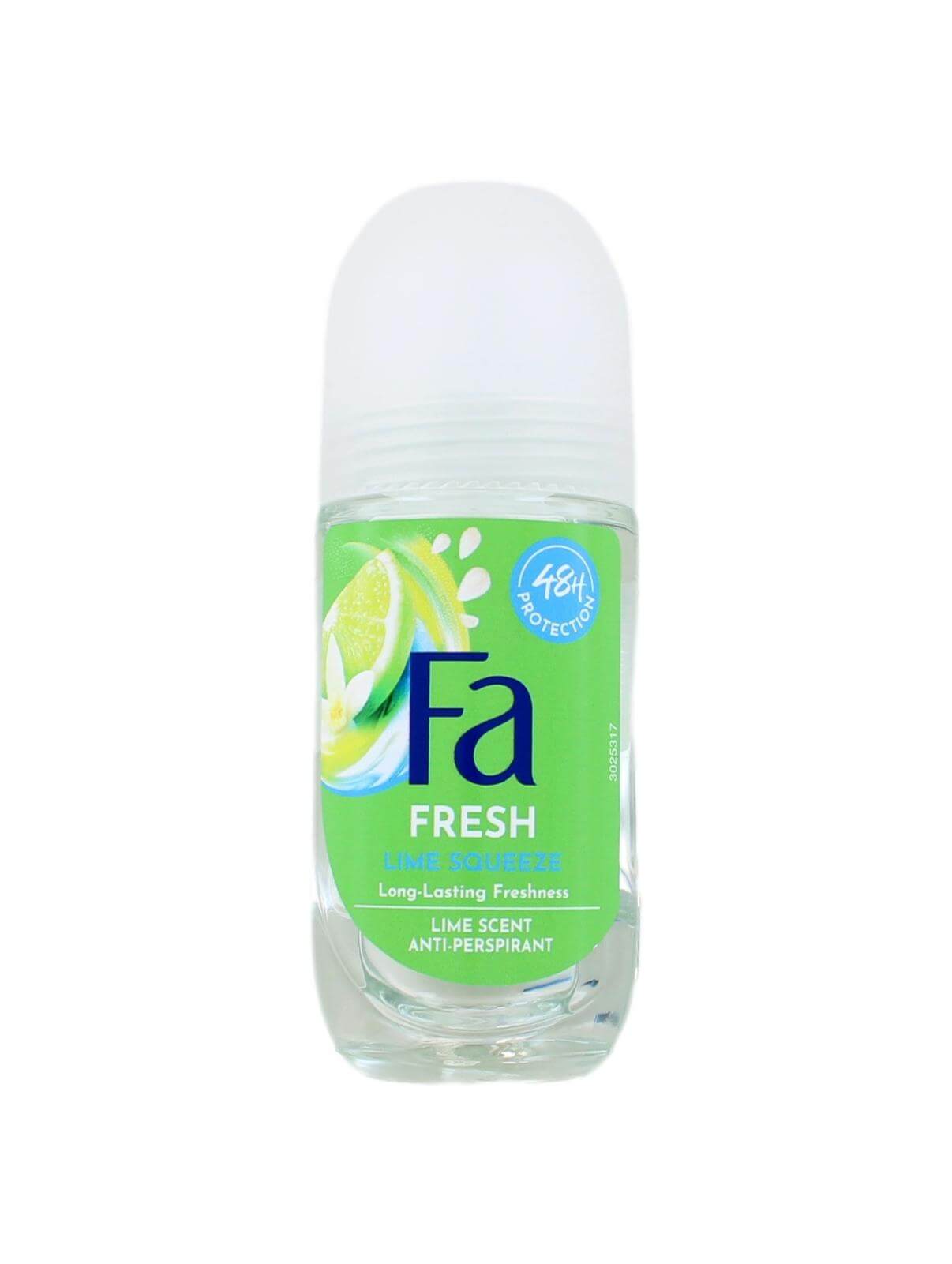 Fa Deodorant Roller Fresh Lime Squeeze, 50 ml