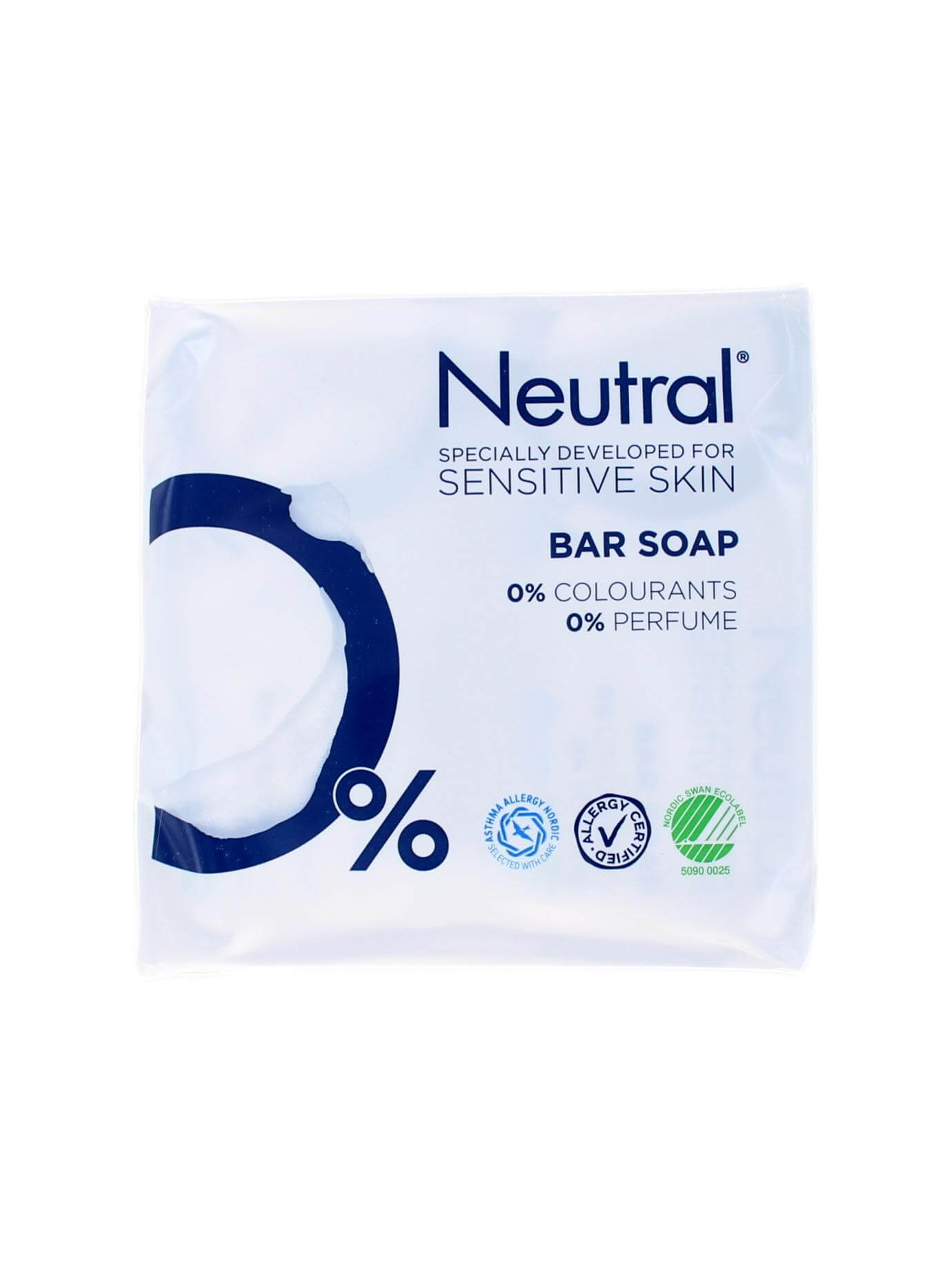 Neutral Handzeepblokje Sensitive Skin 0% Parfum 2×100 Gram