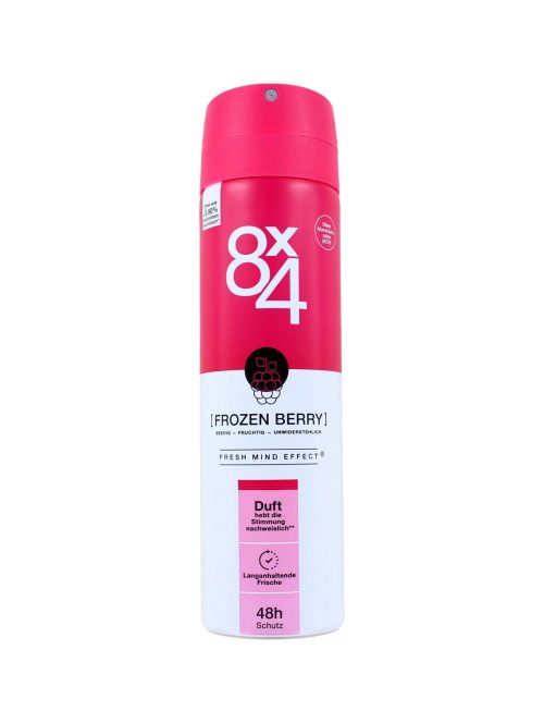 8x4 Deodorant Spray Frozen Berry, 150 ml