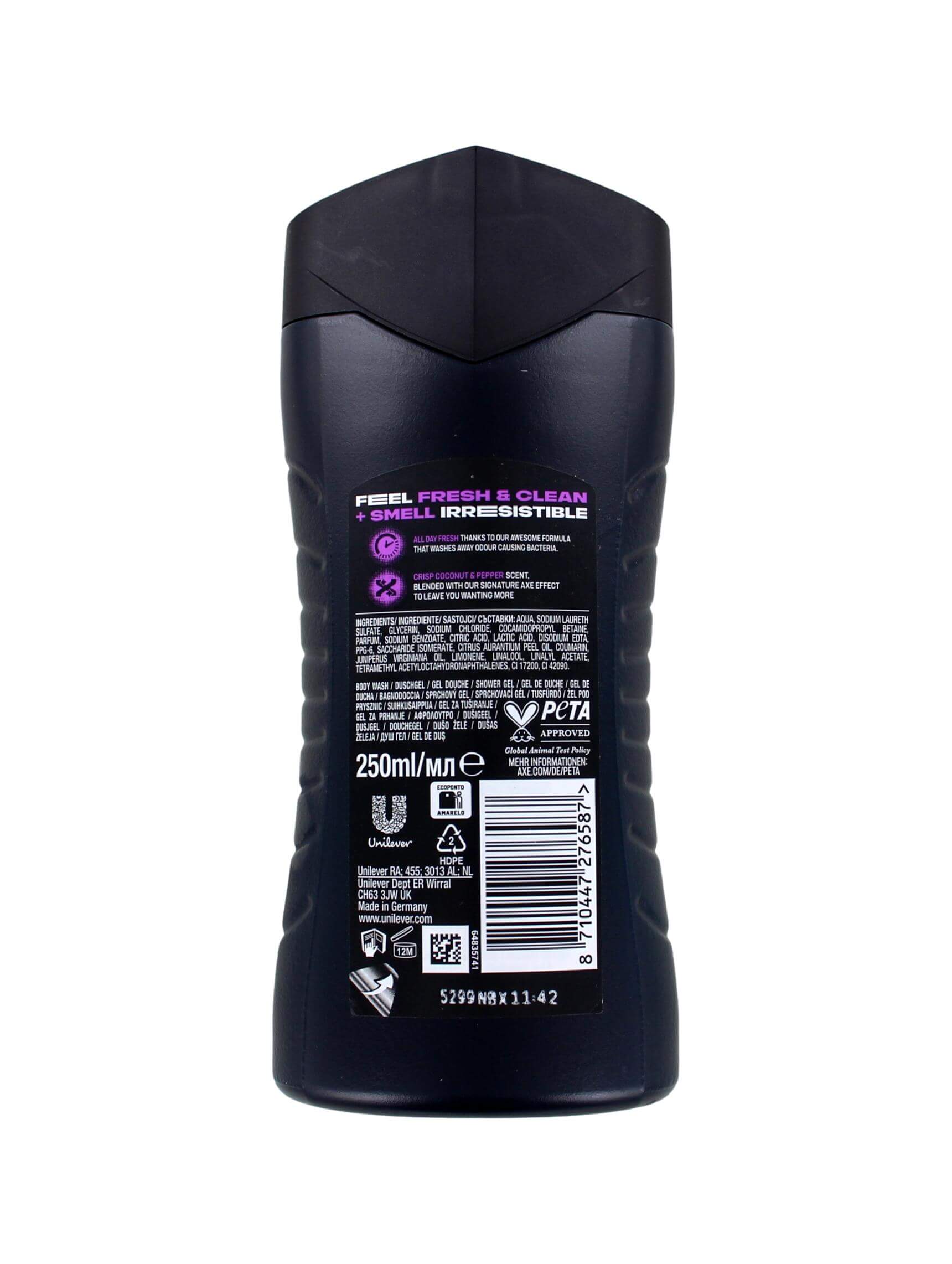 Axe Douchegel Excite, 250 ml, foto 2 van 2