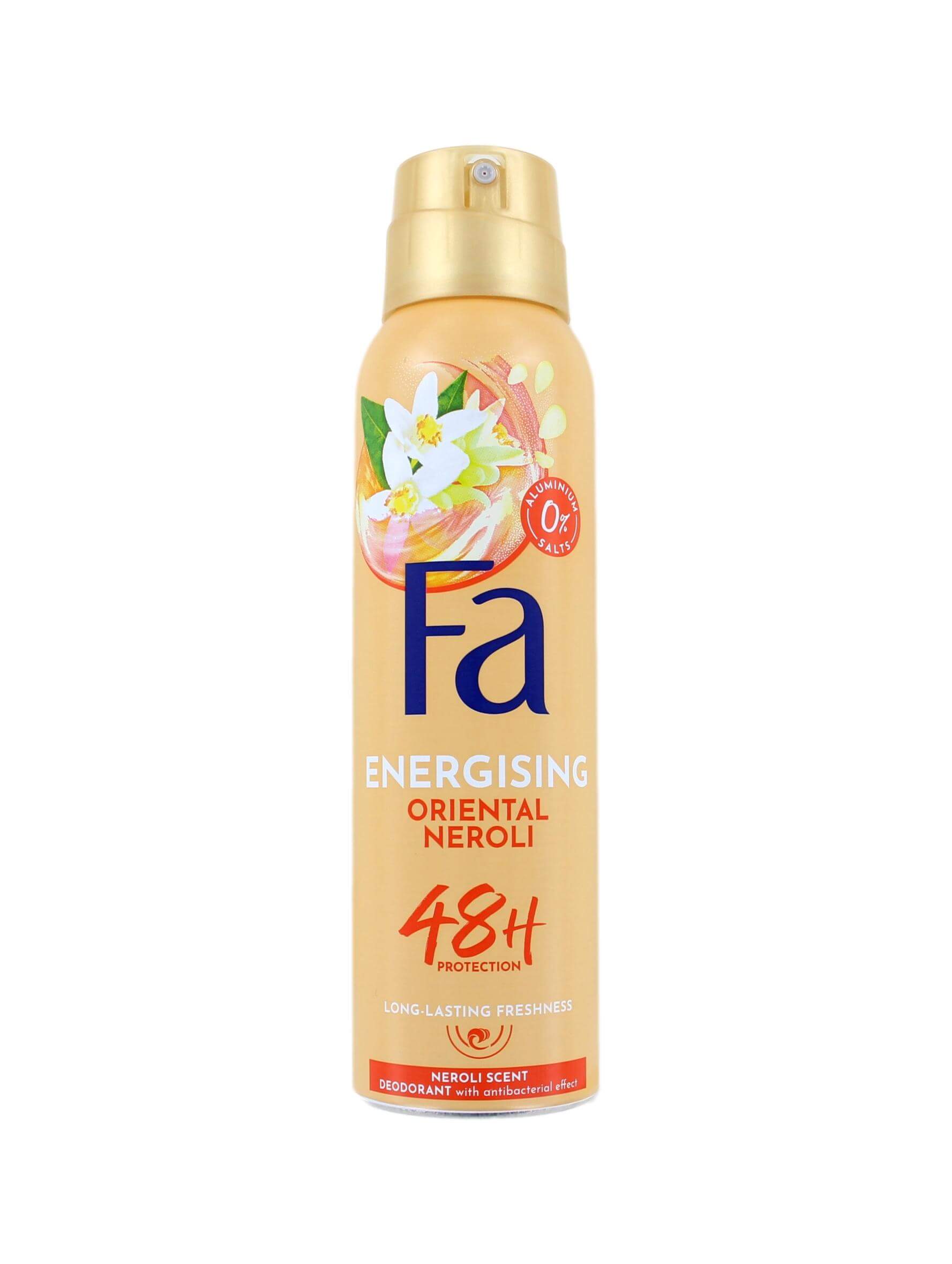 Fa Deodorant Spray Energising Oriental Neroli, 150 ml