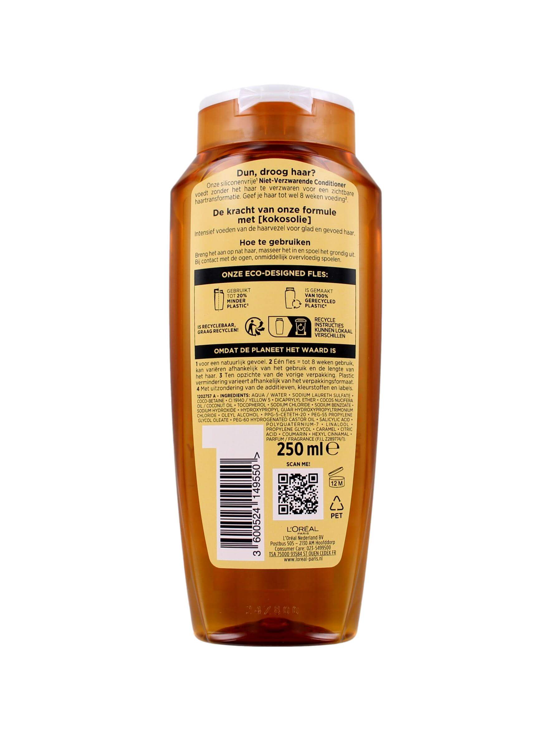 L’Oreal Elvive Shampoo Extraordinary Oil Kokos, 250 ml, foto 2 van 2