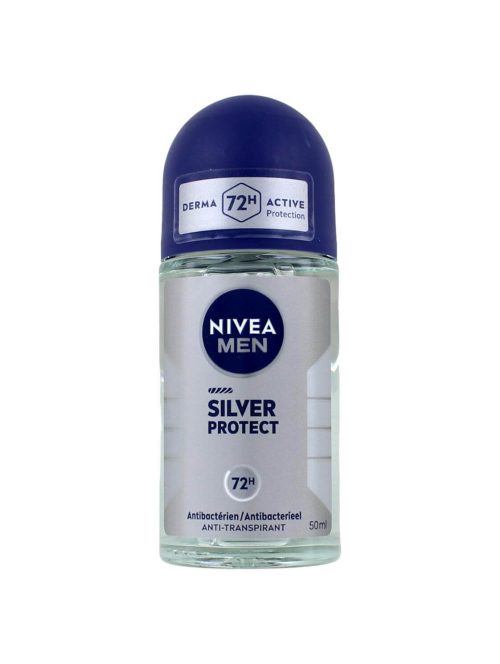 Nivea Men Deodorant Roller Silver Protect, 50 ml