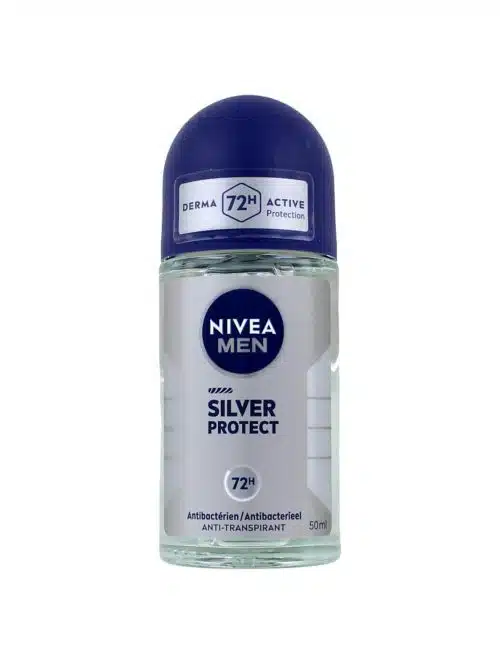 Nivea Men Deodorant Roller Silver Protect, 50 ml