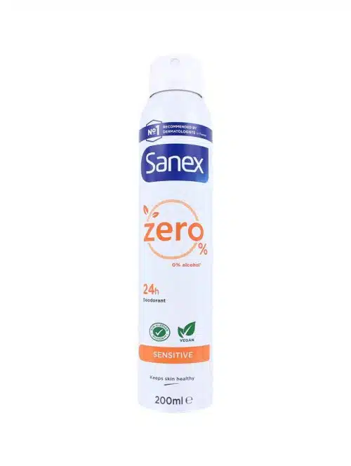 Sanex Deodorant Spray Zero% Sensitive, 200 ml