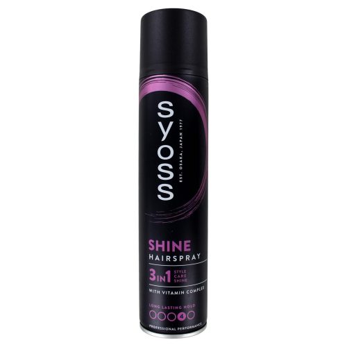 Syoss Haarlak Shine Nr. 4, 300 ml