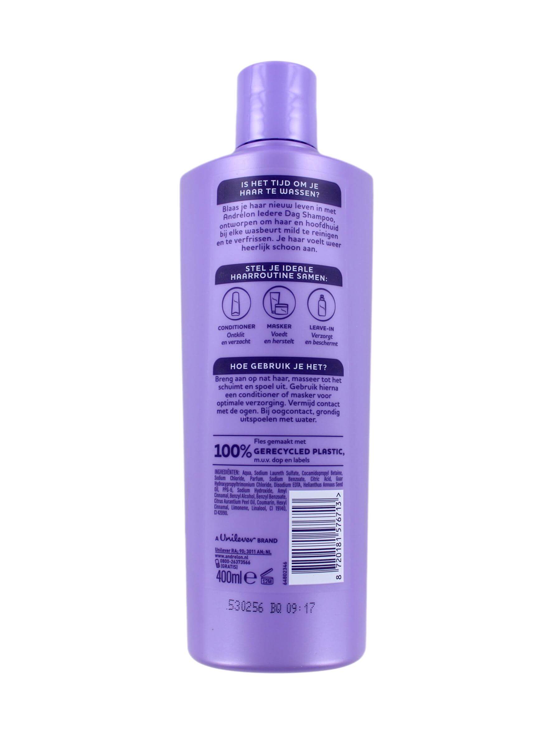 Andrelon Shampoo Iedere Dag, 400 ml, foto 2 van 2