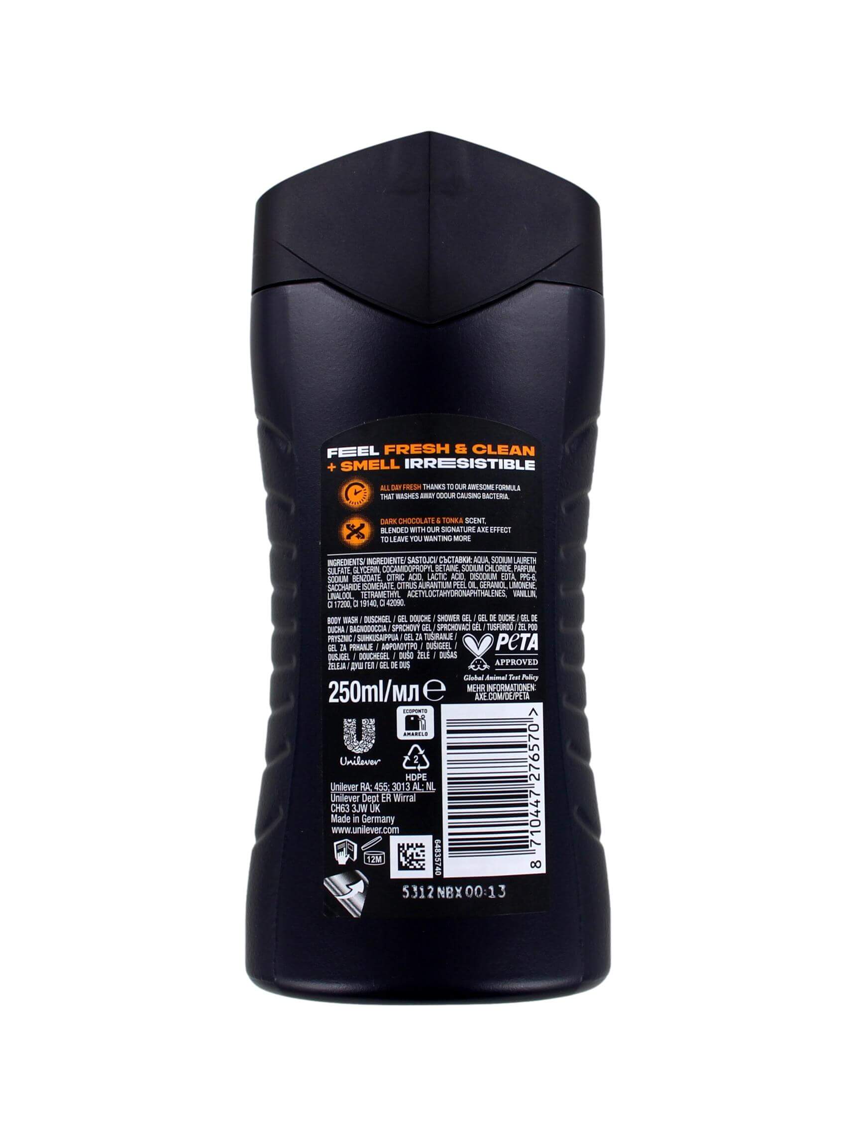 Axe Douchegel Dark Temptation, 250 ml, foto 2 van 2