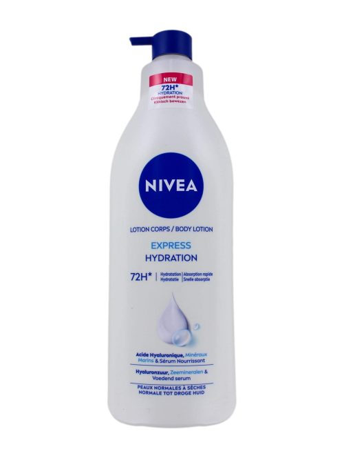 Nivea Bodylotion Express Hydration Met Pomp, 400 ml