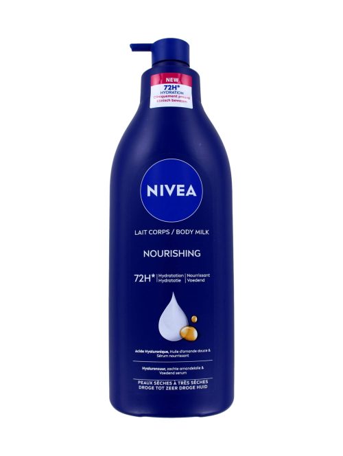 Nivea Bodymilk Nourishing Met Pomp, 400 ml
