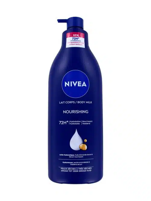 Nivea Bodymilk Nourishing Met Pomp, 400 ml