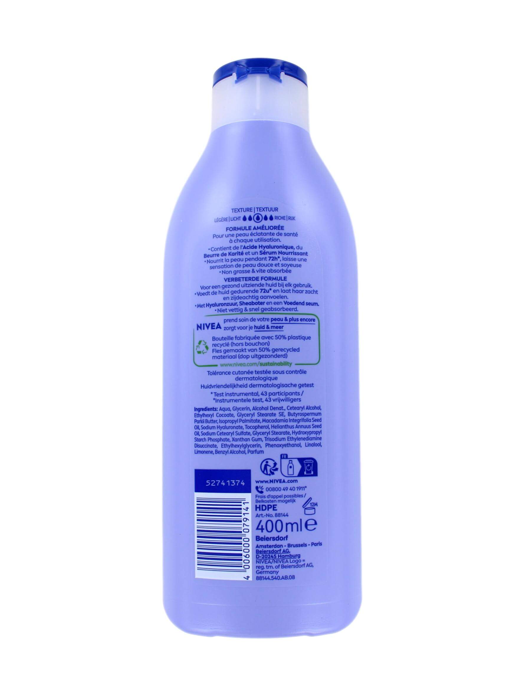 Nivea Bodymilk Smooth, 400 ml, foto 2 van 2