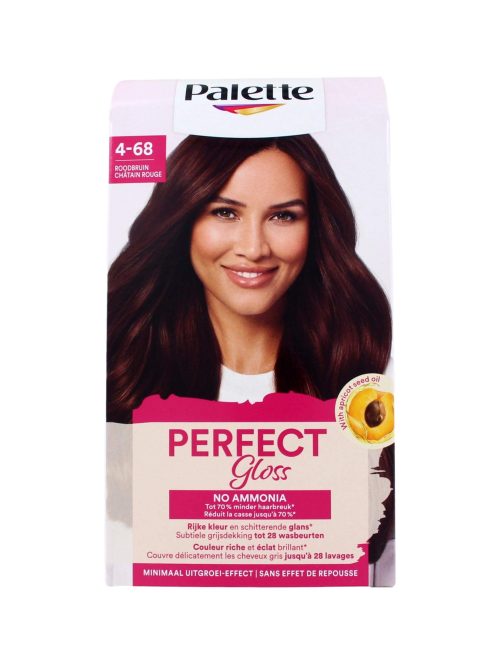 Palette Haarkleuring Perfect Gloss 4-68 Roodbruin