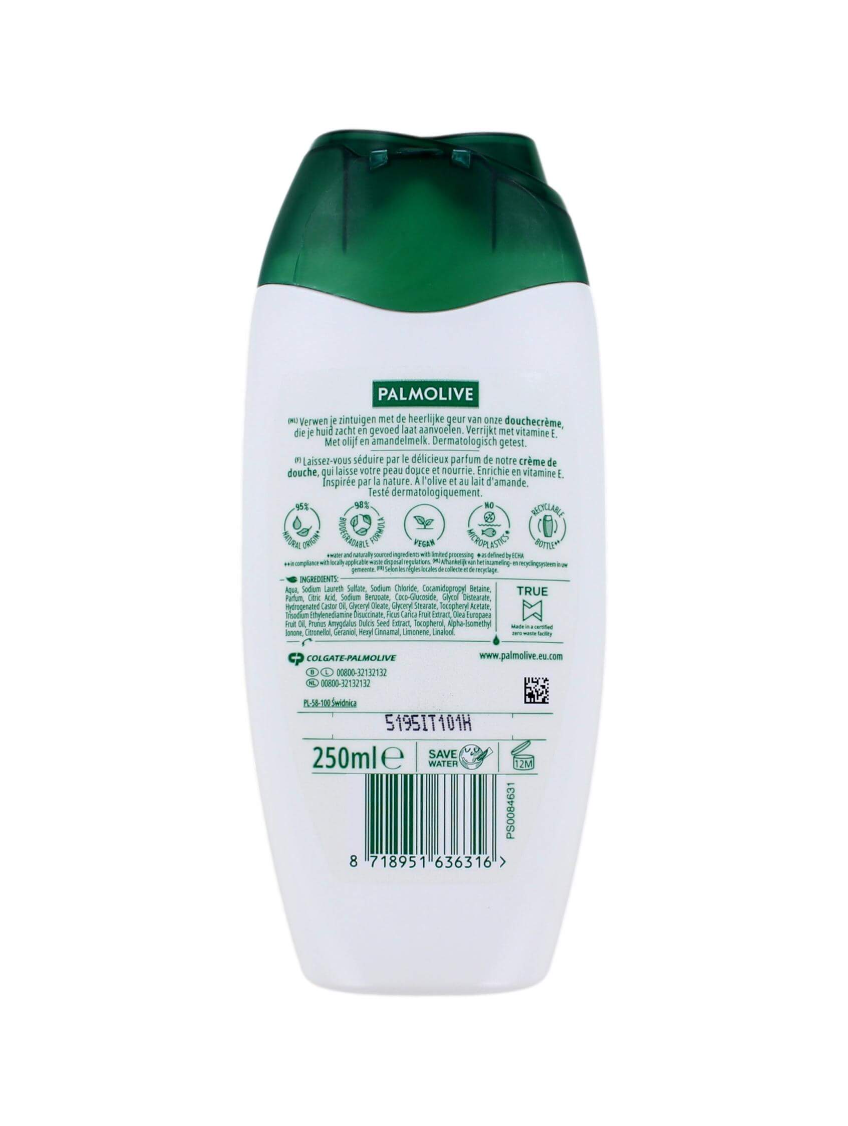 Palmolive Douchegel Olijf & Melk, 250 ml, foto 2 van 2
