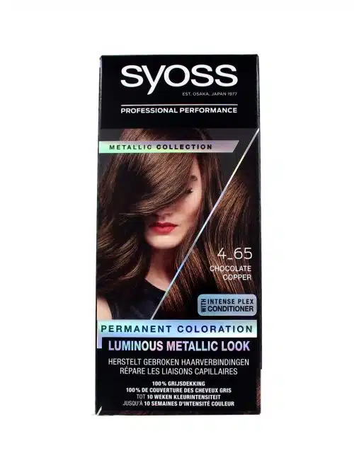 Syoss Haarverf 4-65 Metallics Chocolate Copper
