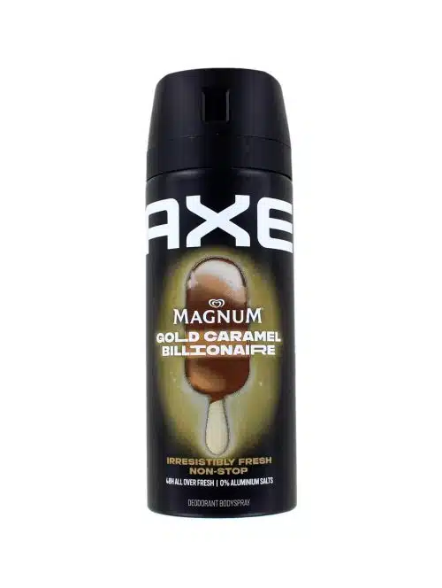 Axe Deodorant Spray Magnum Gold Caramel Billionaire, 150 ml