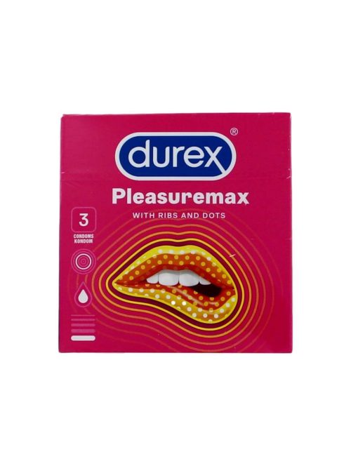 Durex Condooms Pleasuremax, 3 Stuks