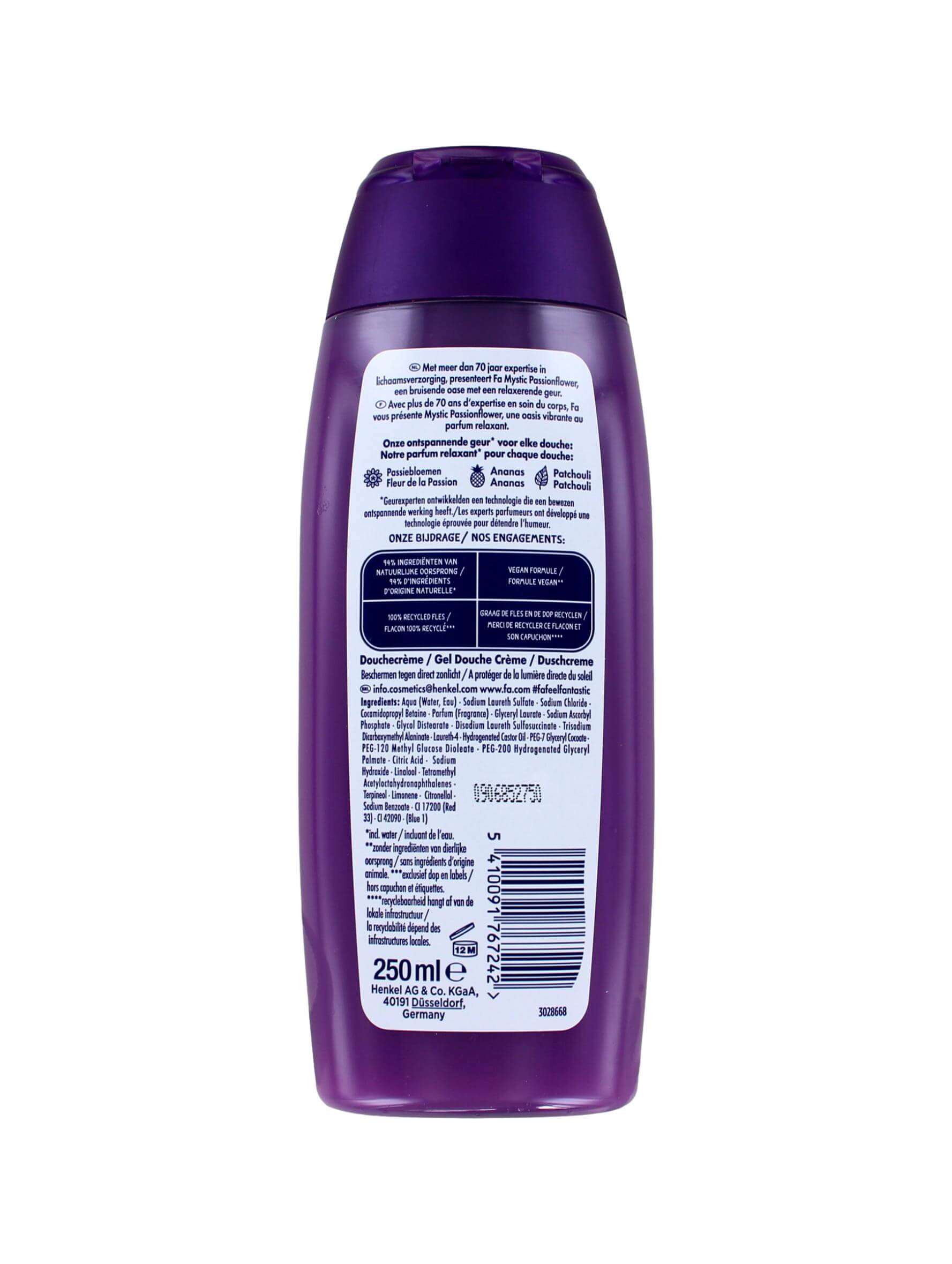 Fa Douchegel Relaxing Mystic Passionflower, 250 ml, foto 2 van 2
