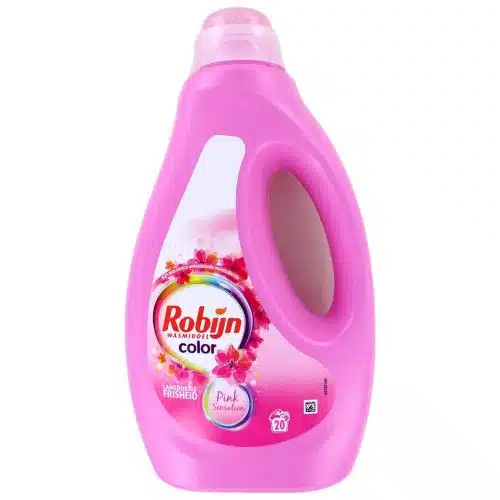 Robijn Vloeibaar Wasmiddel Color Pink Sensation 20 Wasbeurten, 1000 ml