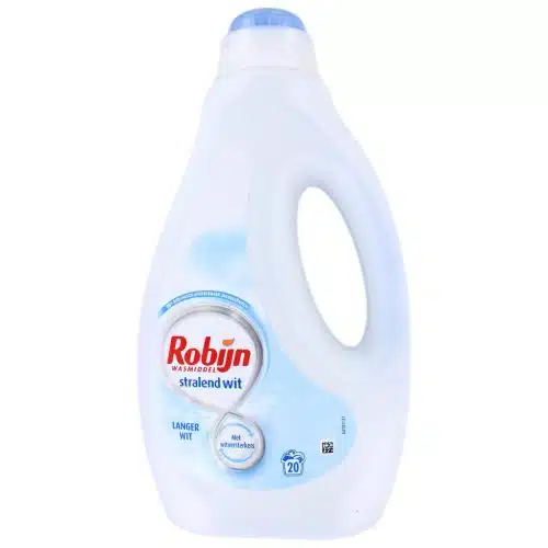 Robijn Vloeibaar Wasmiddel Stralend Wit 20 Wasbeurten, 1000 ml
