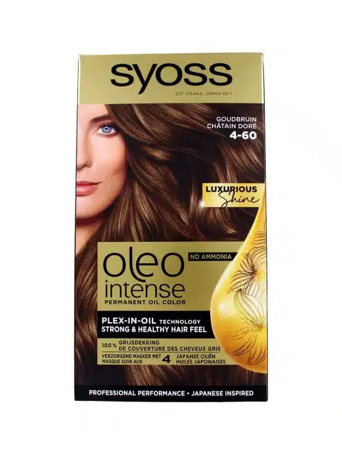 Syoss Oleo Intense Haarverf 4-60 Goudbruin