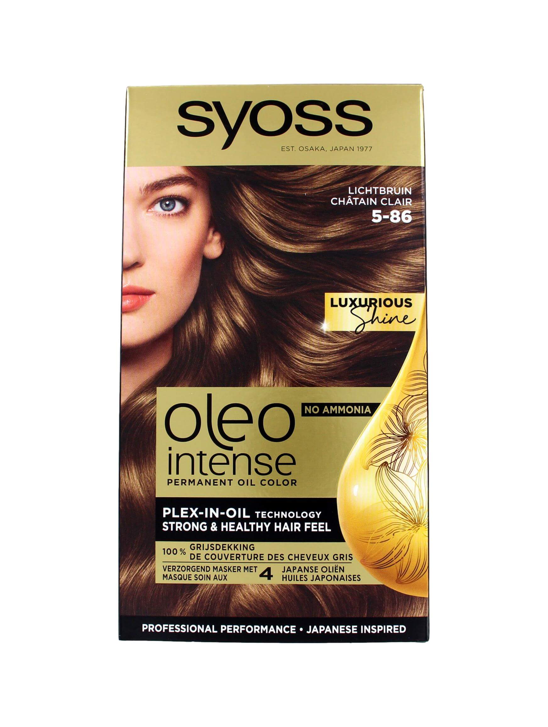 Syoss Oleo Intense Haarverf 5-86 Lichtbruin