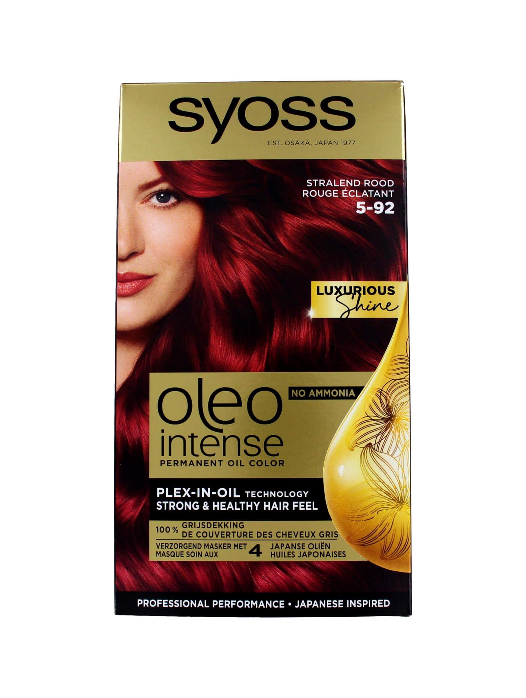 Syoss Oleo Intense Haarverf 5-92 Stralend Rood
