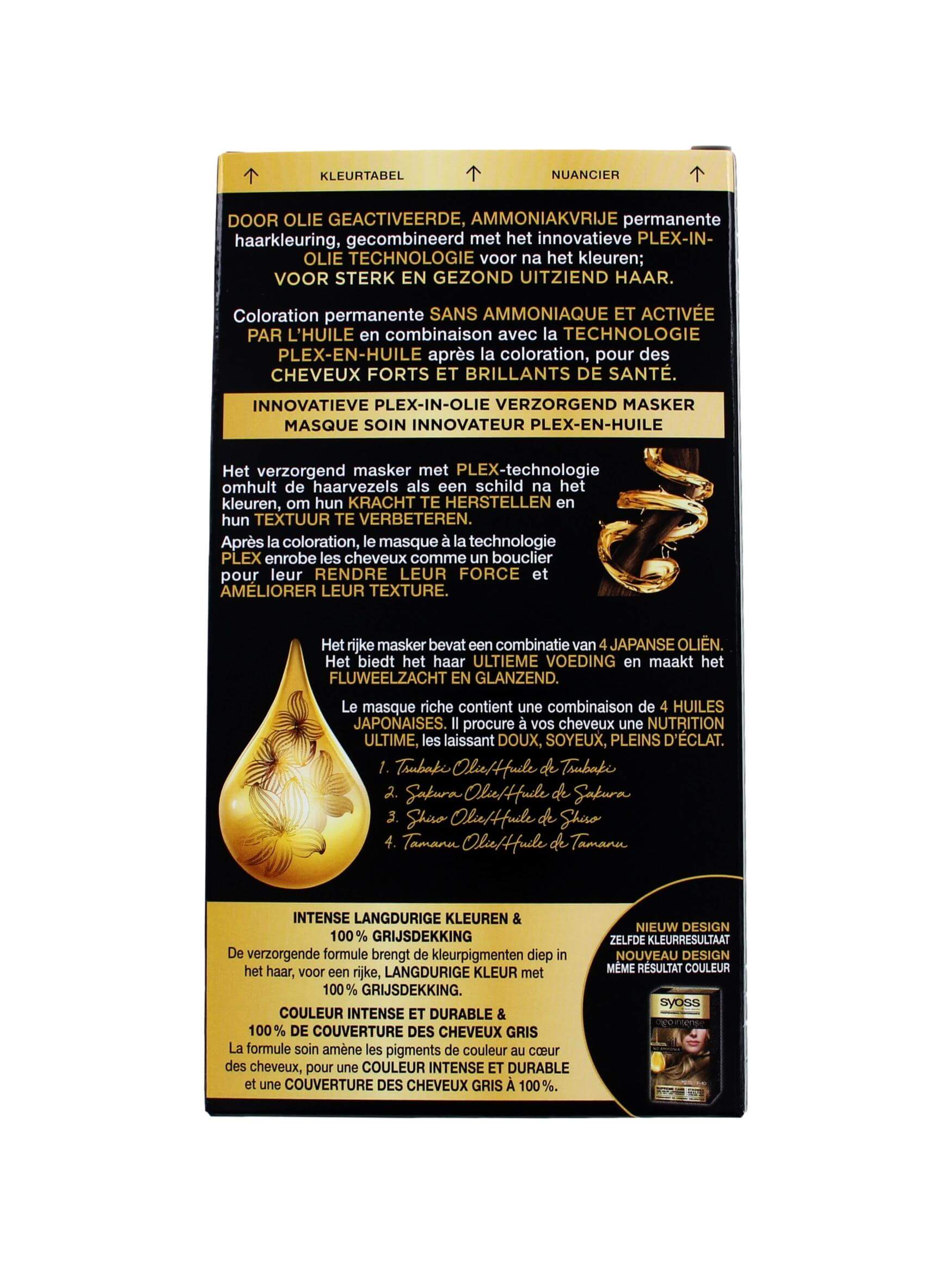 Syoss Oleo Intense Haarverf 7-10 Natuurlijk Blond, foto 2 van 2