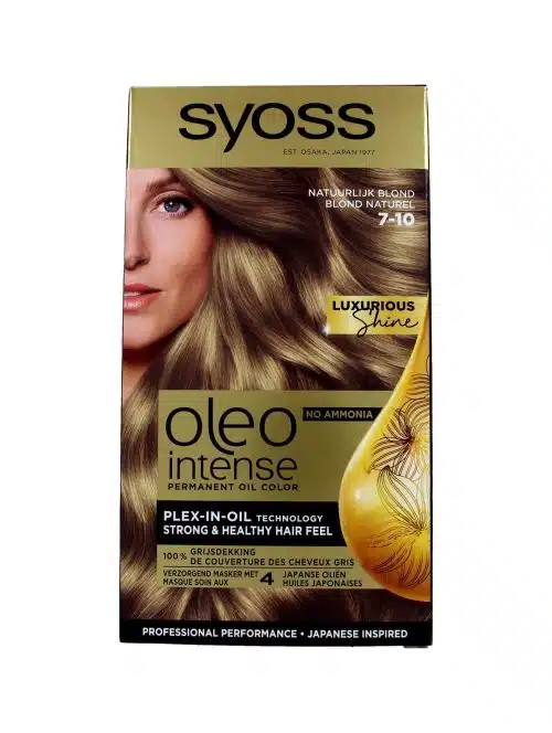 Syoss Oleo Intense Haarverf 7-10 Natuurlijk Blond