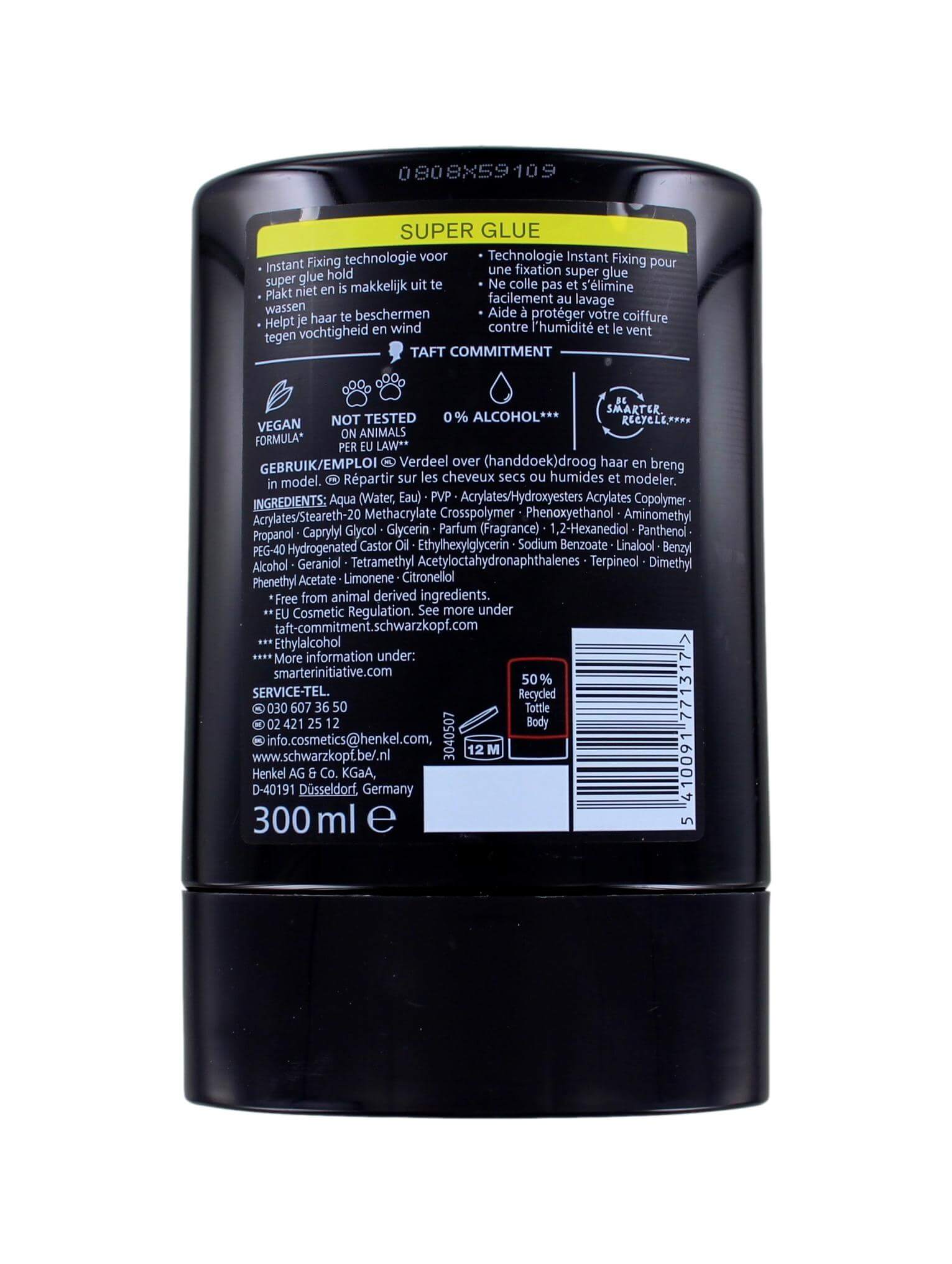 Taft Haargel Super Glue, 300 ml, foto 2 van 2