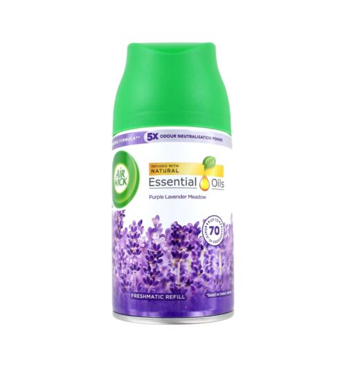 Airwick Freshmatic Navulling Paarse Lavendel, 250 ml