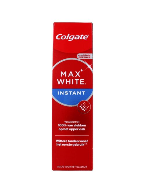 Colgate Tandpasta Max White Instant, 75 ml