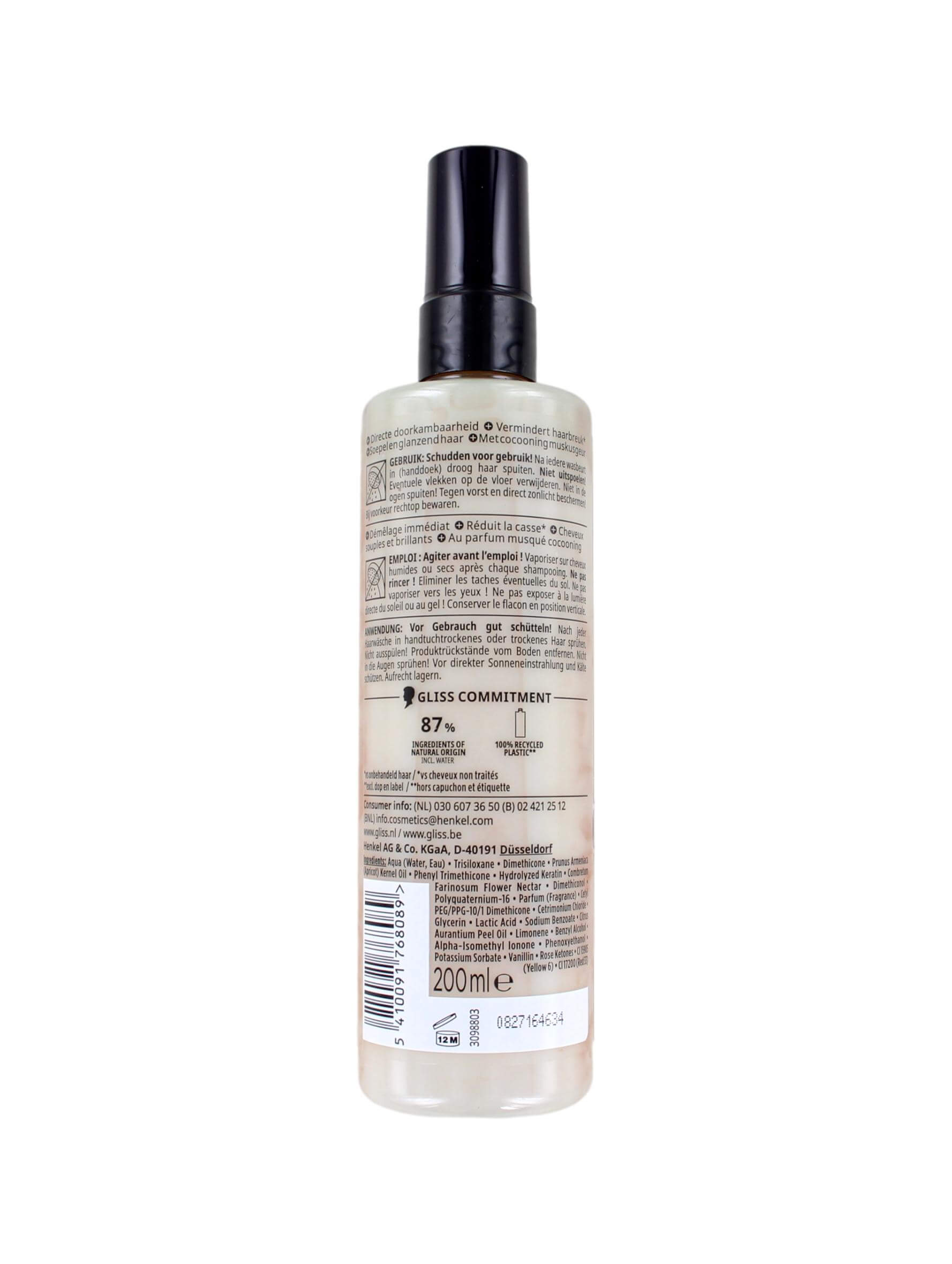 Gliss Kur Anti Klit Spray Total Repair, 200 ml, foto 2 van 2