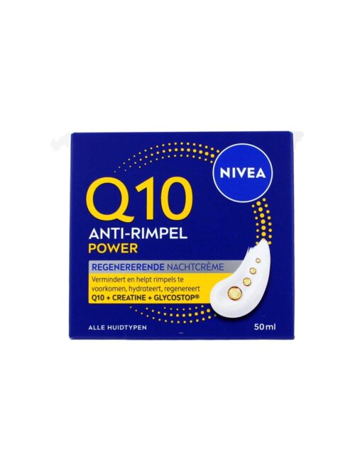 Nivea Nachtcreme Q10 Power Anti-Rimpel, 50 ml
