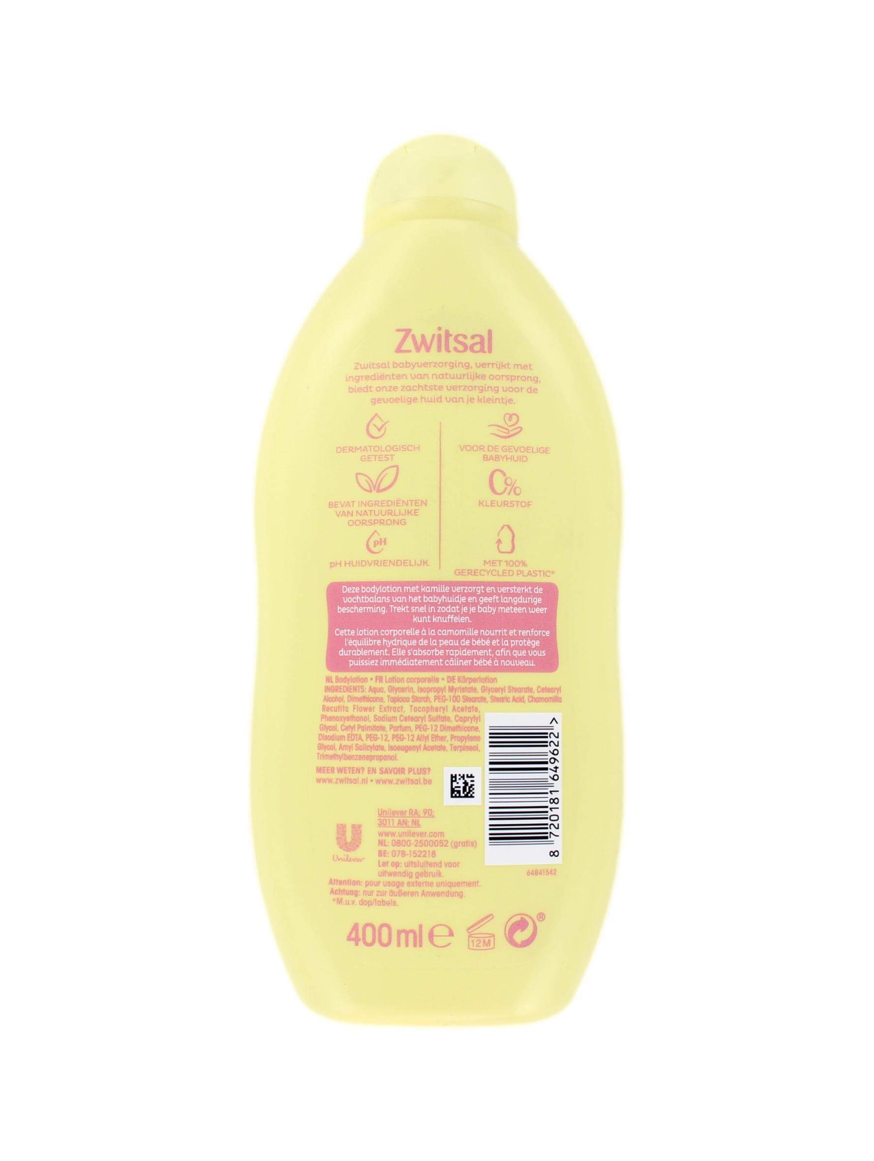 Zwitsal Bodylotion, 400 ml, foto 2 van 2