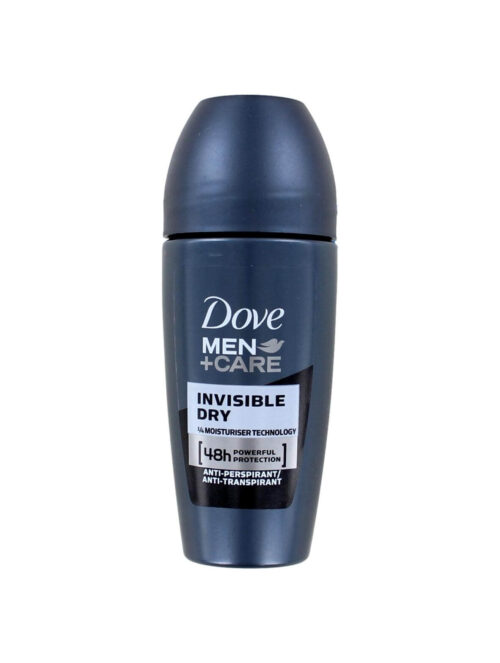 Dove Men+Care Deodorant Roller Invisible Dry, 50 ml