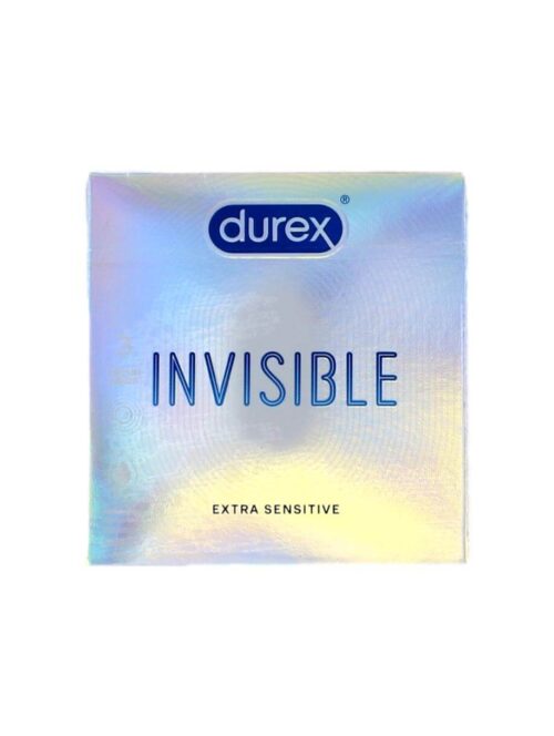 Durex Condooms Invisible Extra Sensitive, 3 Stuks