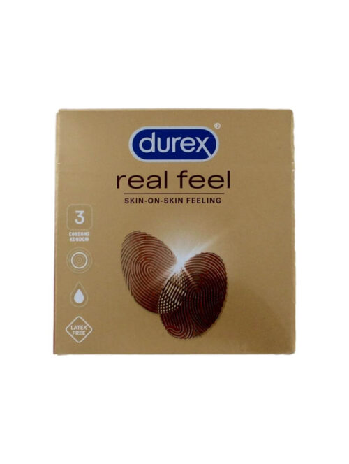 Durex Condooms Real Feel, 3 Stuks