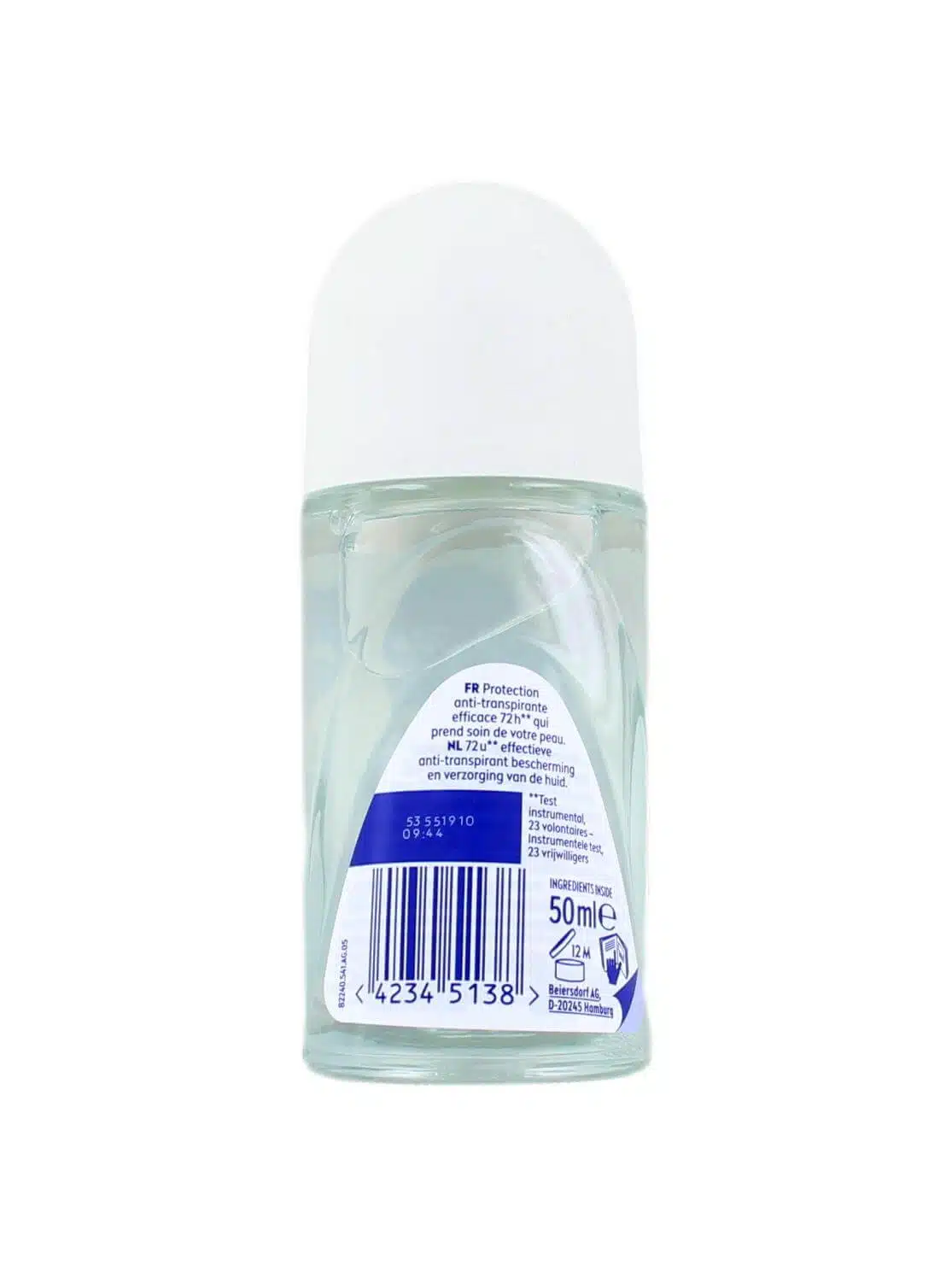 Nivea Deodorant Roller Invisible Black & White Original, 50 ml